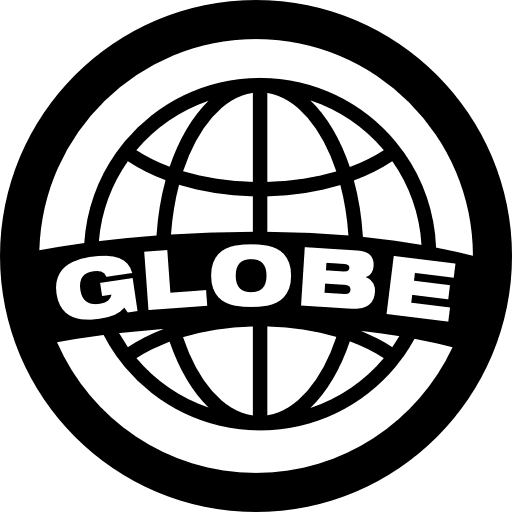 Earth globe grid in a circle earth globe circle grid icon