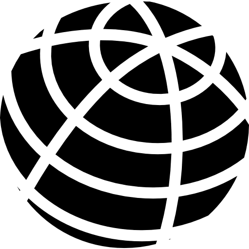 Earth grid symbol symbol planet world icon