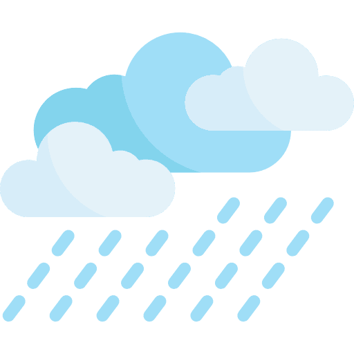 Rain meteorology weather rainy icon Rain meteorology weather rainy icon