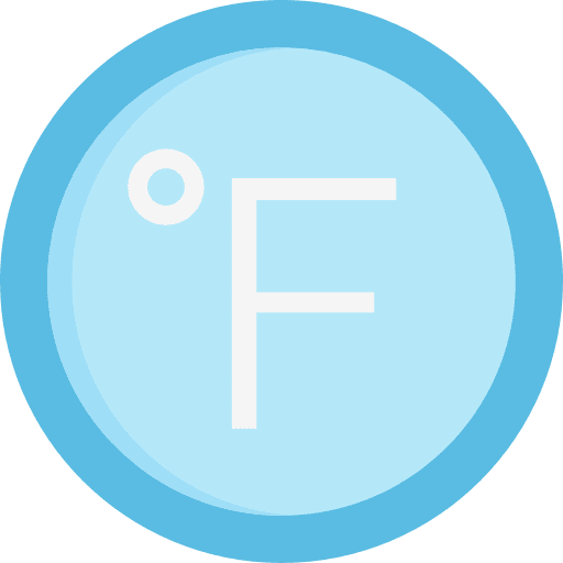 Farenheit measure measuring celsius icon Farenheit measure measuring celsius icon