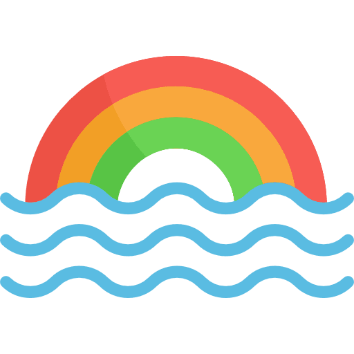 Rainbow nature sun rainbow icon Rainbow nature sun rainbow icon