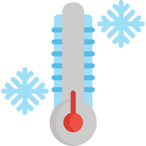 Temperature tools and utensils fahrenheit winter icon Temperature tools and utensils fahrenheit winter icon