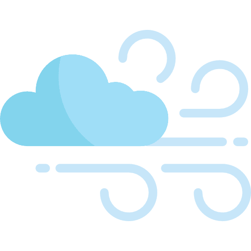 Wind meteorology sky blowing icon Wind meteorology sky blowing icon
