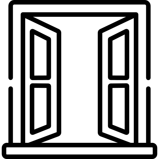 Windows electronics window construction and tools icon