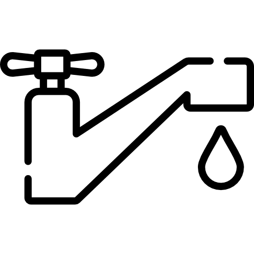 Faucet tap droplet furniture and household icon