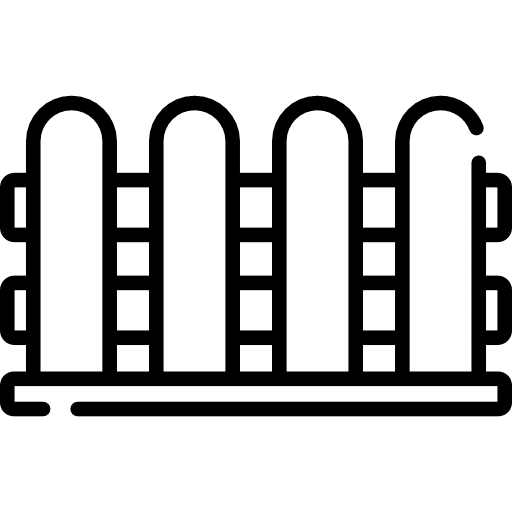 Fence farming and gardening fences fence icon