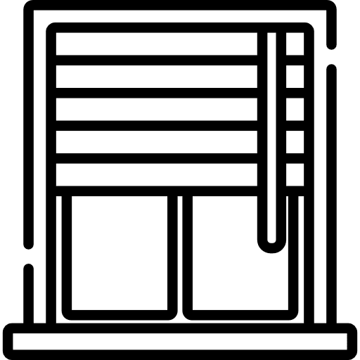 Window home furniture and household house icon