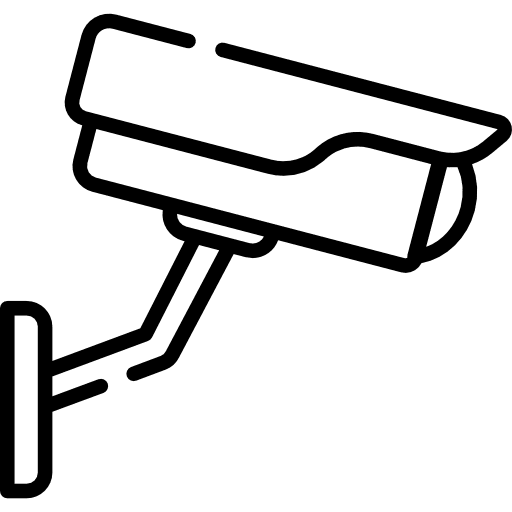 Cctv technology surveillance security icon