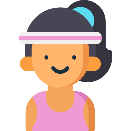 Athlete activities sports and competition professions and jobs icon