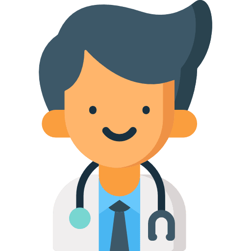 Doctor observation research professions and jobs icon Doctor observation research professions and jobs icon