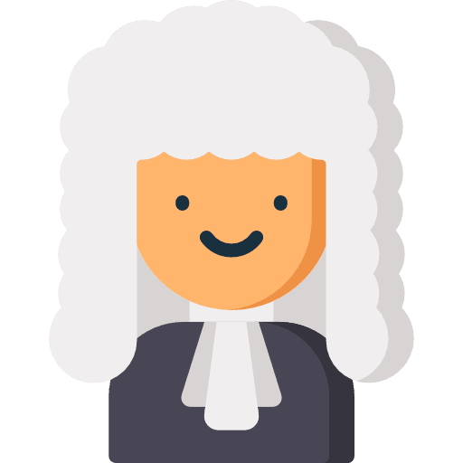 Judge people judge occupation icon Judge people judge occupation icon