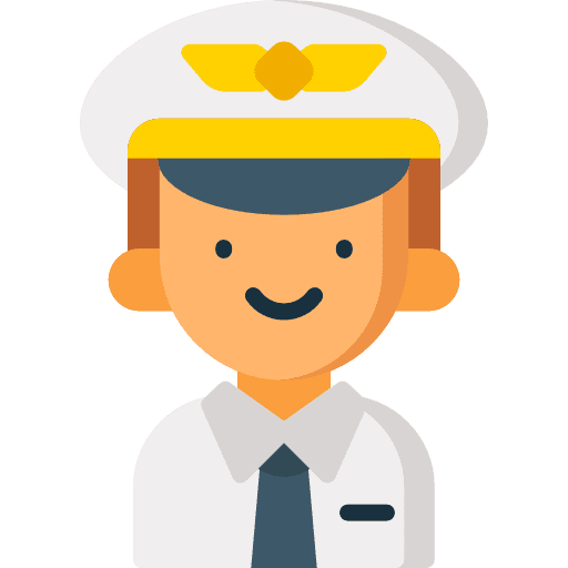 Pilot job profile social icon Pilot job profile social icon