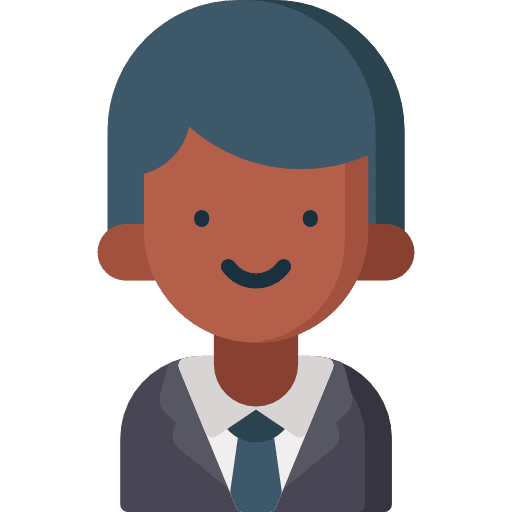 Office worker people avatar business and finance icon Office worker people avatar business and finance icon