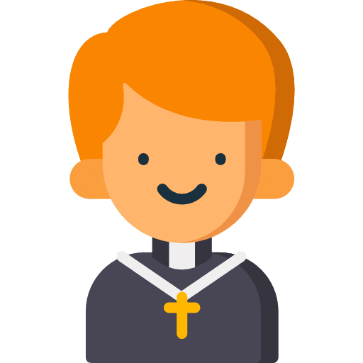 Priest occupation religious professions and jobs icon Priest occupation religious professions and jobs icon