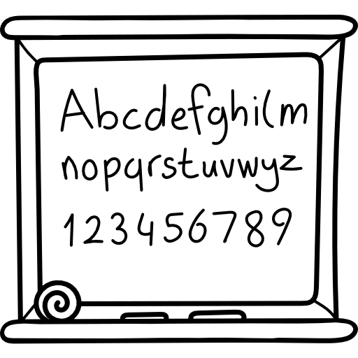 Blackboard education blackboard class icon