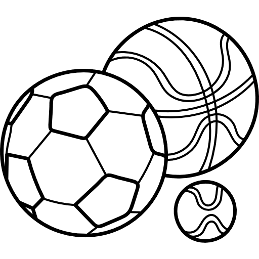 Sports tennis ball sports and competition football icon