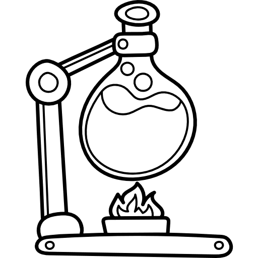 Flask chemical test tube flasks icon