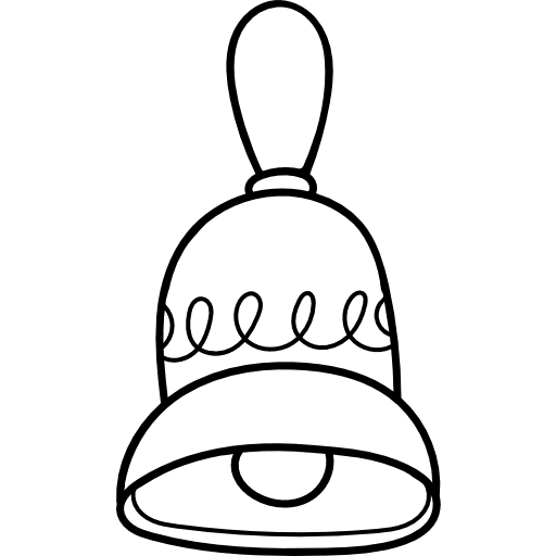 Bell music alarm alert icon