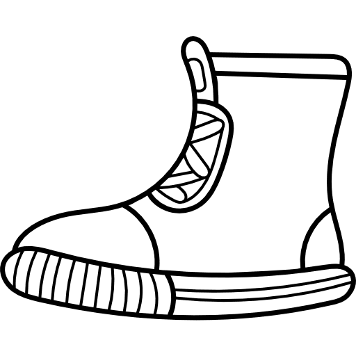 Boot shoe holidays trip icon