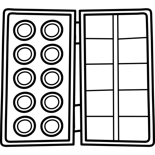 Watercolor art painting painter icon