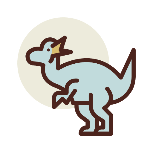 Dinosaur dinosaur extinct animals icon