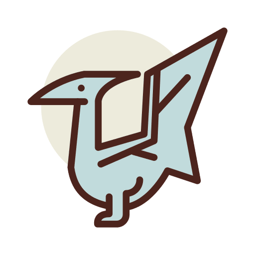 Pterodactyl pterodactyl extinct dinosaur icon
