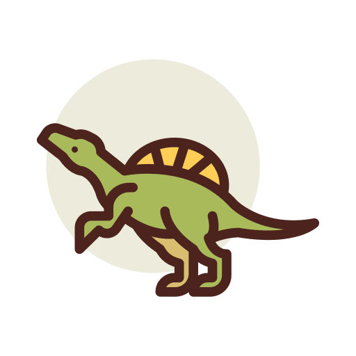 Dinosaur animals extinct dinosaur icon