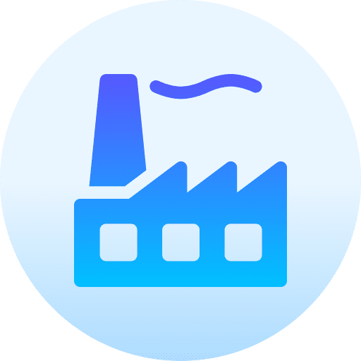 Factory building manufacturing buildings icon Factory building manufacturing buildings icon
