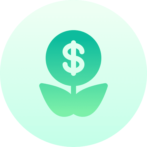 Investment currency business and finance investment icon