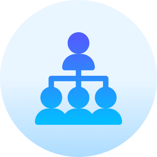 Manager team manager hierarchical icon Manager team manager hierarchical icon