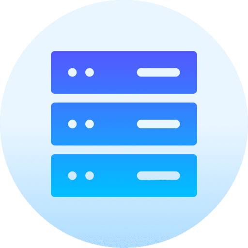 Server computer storage server icon