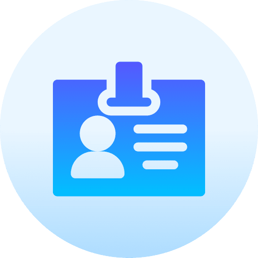 Id card pass passes identity icon Id card pass passes identity icon