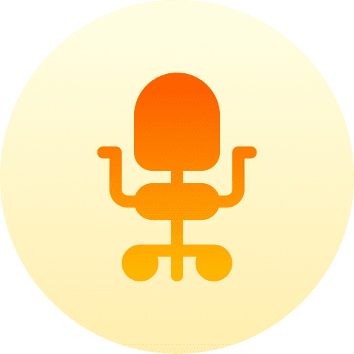 Chair office chair wheel furniture and household icon Chair office chair wheel furniture and household icon