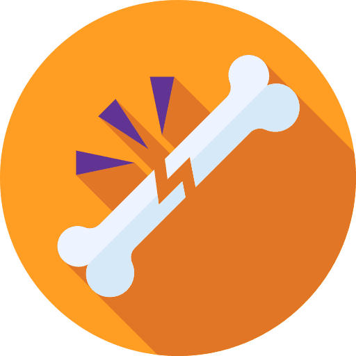 Fracture fracture body part anatomy icon