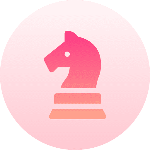 Strategy horse chess sports icon Strategy horse chess sports icon