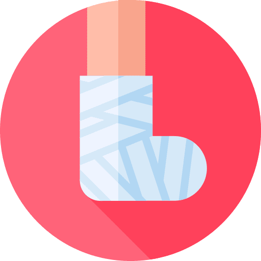 Cast healthcare leg broken leg icon Cast healthcare leg broken leg icon