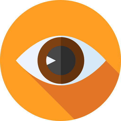 Ophtalmology eyeball optical healthcare and medical icon