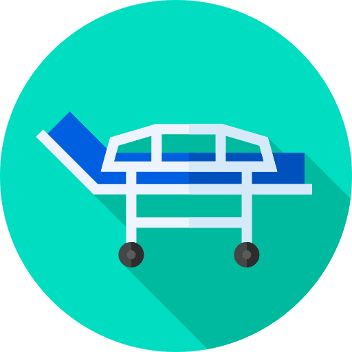 Stretcher hospital bed medical stretcher illness icon Stretcher hospital bed medical stretcher illness icon