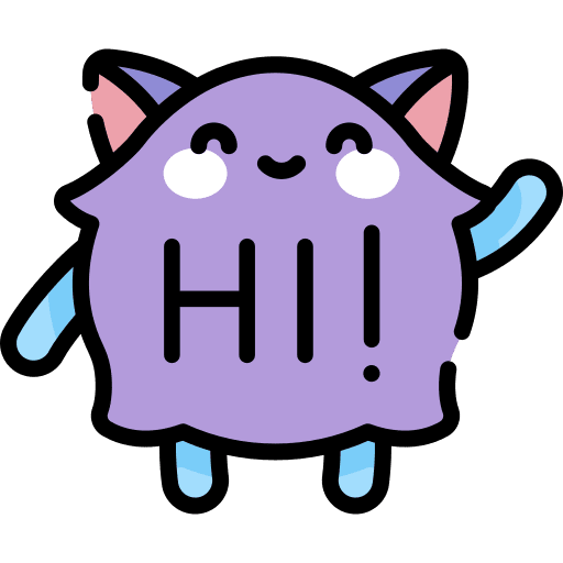 Hi contact friendly greeting icon Hi contact friendly greeting icon
