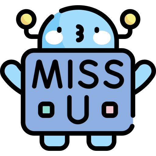 Miss you message miscellaneous communication icon Miss you message miscellaneous communication icon