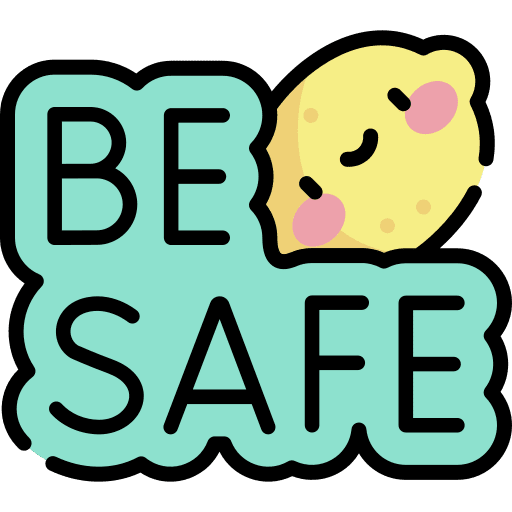 Be safe message communication miscellaneous icon Be safe message communication miscellaneous icon