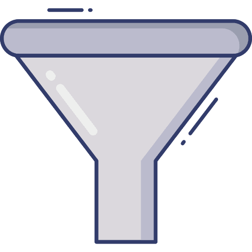Filter filter sort funnel icon