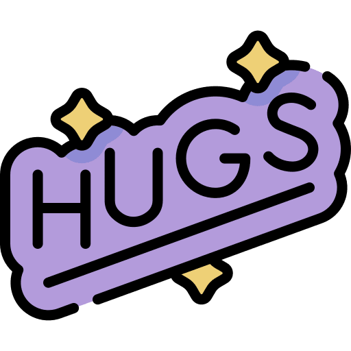 Hugs message love hugs icon Hugs message love hugs icon