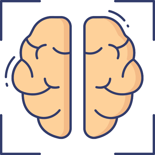 Brain human brain brain scanning icon
