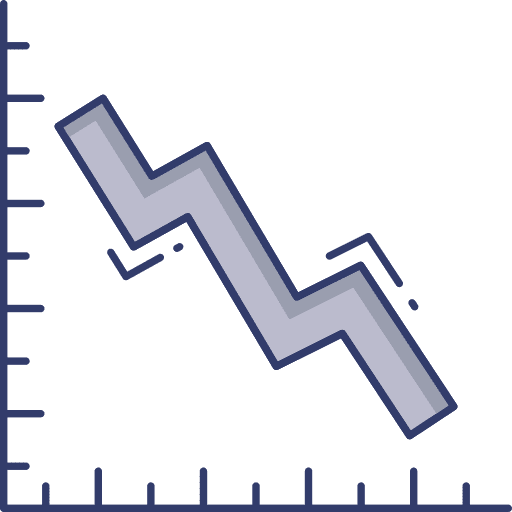 Line graph line graph graph analytics icon