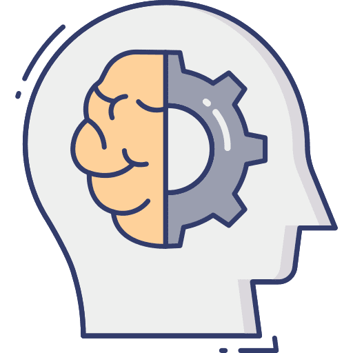 Mind intelligence data miscellaneous icon