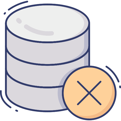 Server networking file storage data storage icon