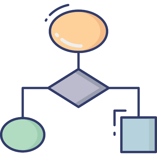 Share hierarchy networking share icon