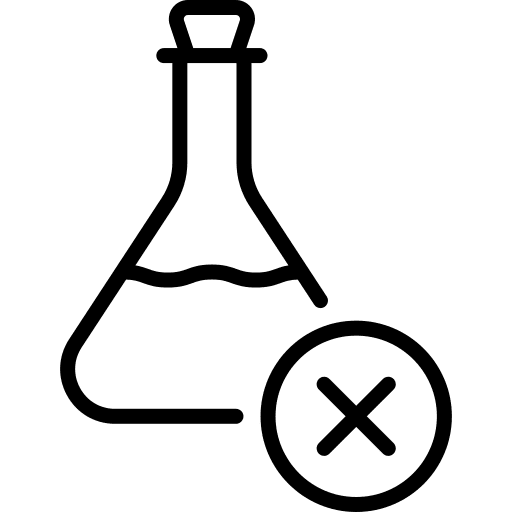 No gmo forbidden lab science icon