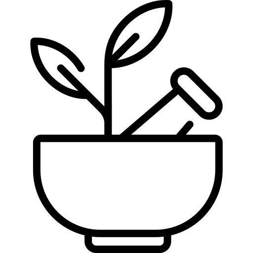 Pestle natural mortar herbs icon Pestle natural mortar herbs icon